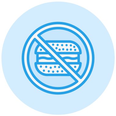 Gıda Vektörü Simgesi Tasarımı Çizimi Yok