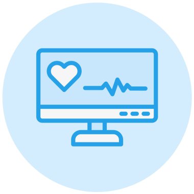 Masaüstü Vektör Simgesi Tasarım İllüstrasyonu