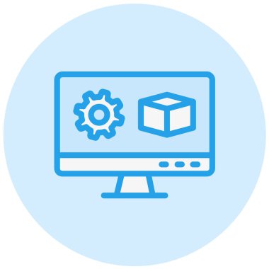 Ürün Vektörü Simgesi Tasarım İllüstrasyonu