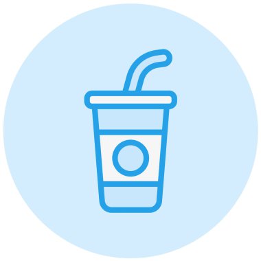 Meyve Suyu Vektör Simgesi Tasarım İllüstrasyonu