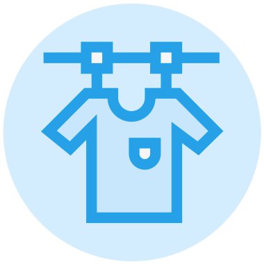 Kurutma Vektörü Simgesi Tasarım İllüstrasyonu