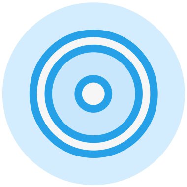 Plaka Vektörü Simgesi Tasarım İllüstrasyonu