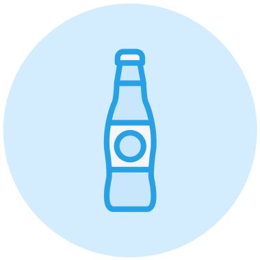 Soda Vektörü Simgesi Tasarım İllüstrasyonu