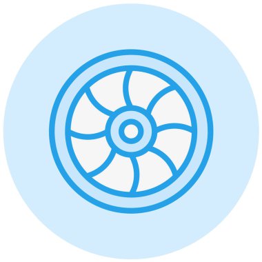 Lens Vektör Simgesi Tasarımı Çizimi