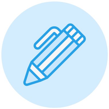 İşaretleyici Vektör Simgesi Tasarım İllüstrasyonu