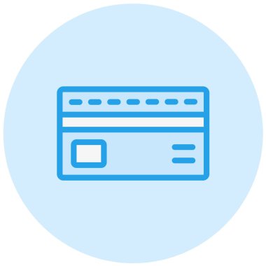 Kart Vektörü Simgesi Tasarım İllüstrasyonu