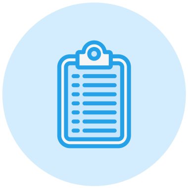 Görev Vektörü Simgesi Tasarım İllüstrasyonu