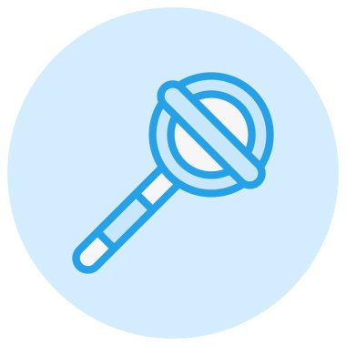 Lolipop Vektör Simgesi Tasarım İllüstrasyonu