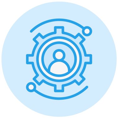 Vektör Simgesi Tasarım İllüstrasyonu Ayarlanıyor