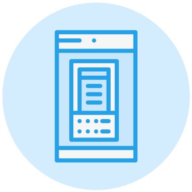 Atm Kart Makinesi Vektör Simgesi Tasarım İllüstrasyonu