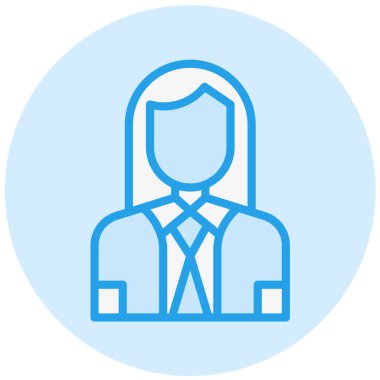 Şirket Sektör Vektör Simgesi Tasarım İllüstrasyonu