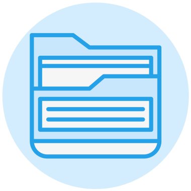 Dizin Vektörü Simgesi Tasarım İllüstrasyonu