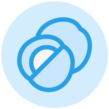 Jujube Vektör Simgesi Tasarım İllüstrasyonu