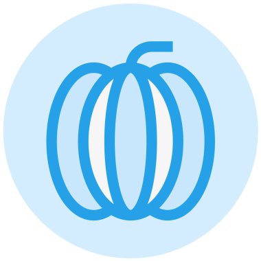 Kabak Vektörü Simge Tasarımı Çizimi