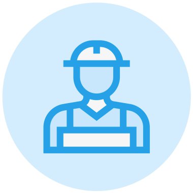 Çalışma Vektörü Simgesi Tasarım İllüstrasyonu