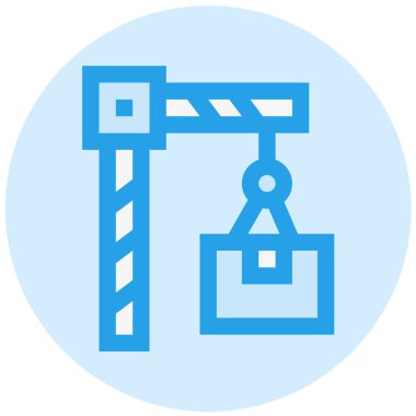 Taşıyıcı Taşıyıcı Vektör Simgesi Tasarım İllüstrasyonu