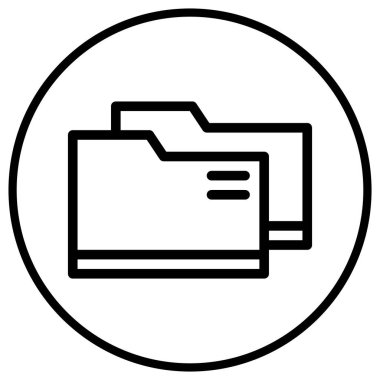 Dizin Vektörü Simgesi Tasarım İllüstrasyonu