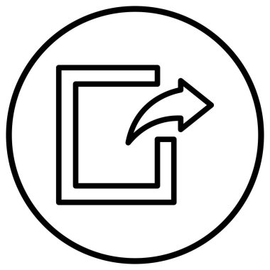 Vektör Simgesi Tasarım Resmini Dışarıya Aktar