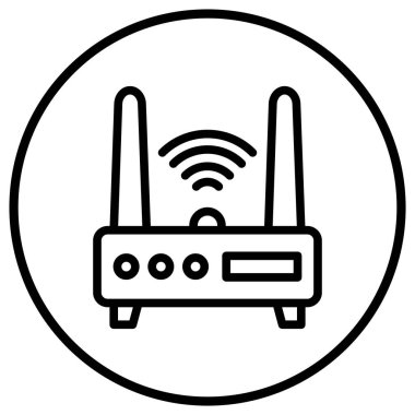 Yönlendirici Vektör Simgesi Tasarım İllüstrasyonu