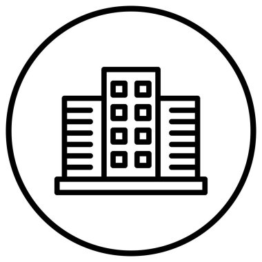 Yapı Vektörü Simgesi Tasarım İllüstrasyonu