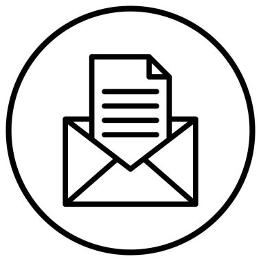 Harf Vektörü Simgesi Tasarım İllüstrasyonu