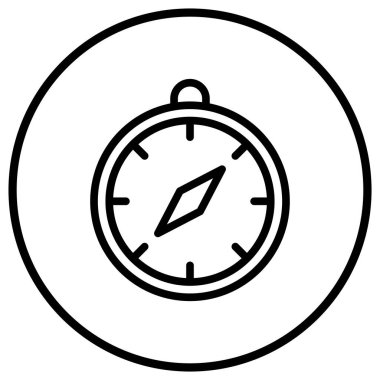 Pusula Vektörü Simgesi Tasarım ResmiComment