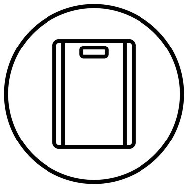 Kesme Kurulu Vektör Simgesi Tasarım İllüstrasyonu