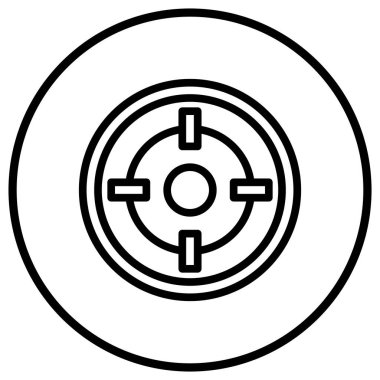 Hedef Vektör Simgesi Tasarım ResmiComment