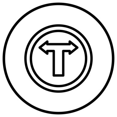 Vektör Simgesi Tasarım İllüstrasyonunu Böl