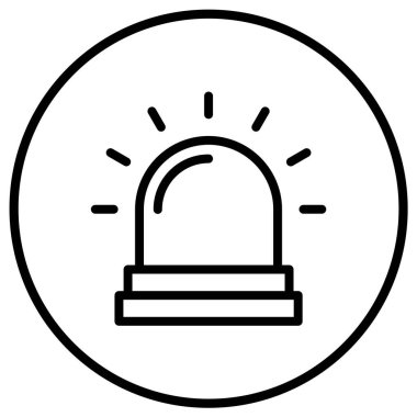 Yangın Alarmı Vektör Simgesi Tasarım ResmiComment