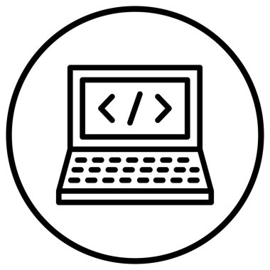 Hacklenmiş Vektör Simgesi Tasarım İllüstrasyonu