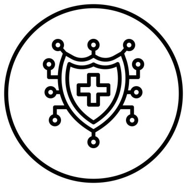 Rehabilitasyon Vektör Simgesi Tasarım İllüstrasyonu