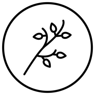 Şube Vektörü Simgesi Tasarım İllüstrasyonu