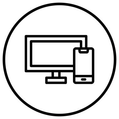 İlgili Vektör Simgesi Tasarım İllüstrasyonu