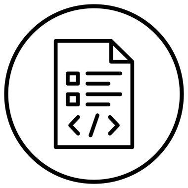 Betik Vektörü Simgesi Tasarım İllüstrasyonu