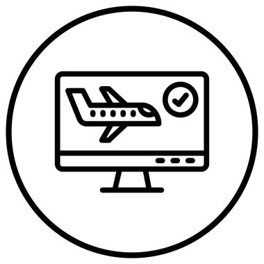 Vektör Simgesi Tasarım Çiziminde Kontrol Et