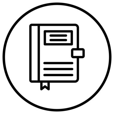 Günlük Vektör Simgesi Tasarım İllüstrasyonu