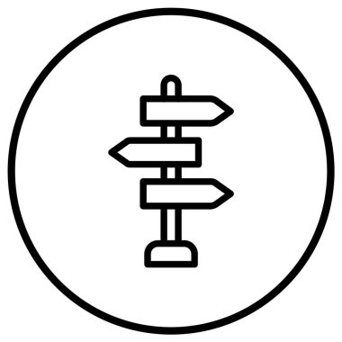 İmza Vektörü Simgesi Tasarım İllüstrasyonu