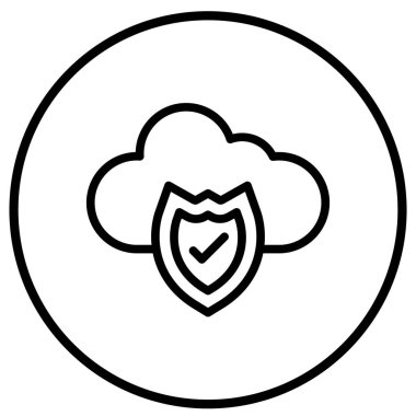 Kalkan Vektörü Simgesi Tasarım ResmiComment