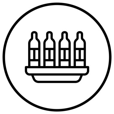 Nixie Vektör Simgesi Tasarım İllüstrasyonu