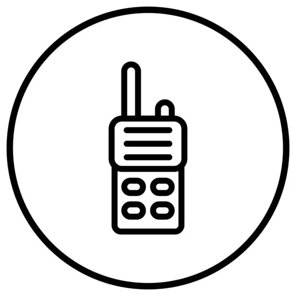 stock vector Walkie talkie Vector Icon Design Illustration