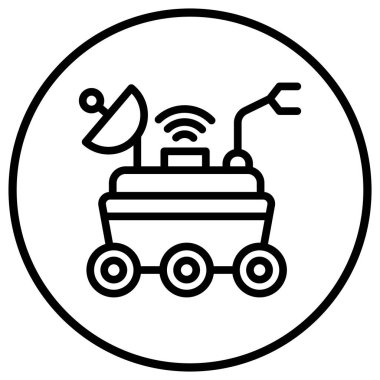 Moonwalker Vektör Simgesi Tasarım İllüstrasyonu