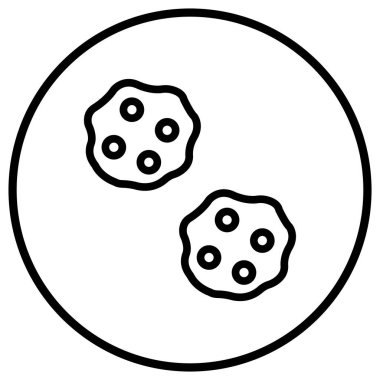 Kaya Vektörü Simgesi Tasarım İllüstrasyonu