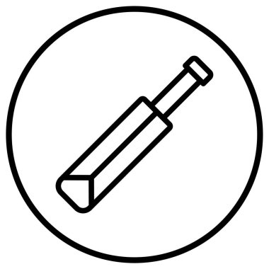 Yarasa Vektörü Simgesi Tasarım İllüstrasyonu