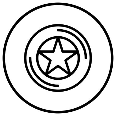 Frizbi Vektör Simgesi Tasarım İllüstrasyonu