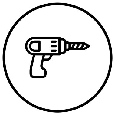 Sondaj Vektörü Simgesi Tasarım İllüstrasyonu