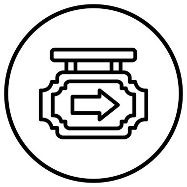 Bölüm imzası Vektör Simgesi Tasarım İllüstrasyonu