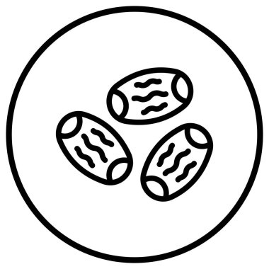 Tarih Vektörü Simgesi Tasarım İllüstrasyonu