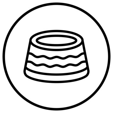 Şapka Vektörü Simgesi Tasarım İllüstrasyonu