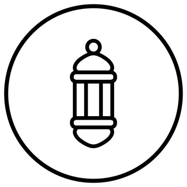 Lamba Vektörü Simgesi Tasarım İllüstrasyonu